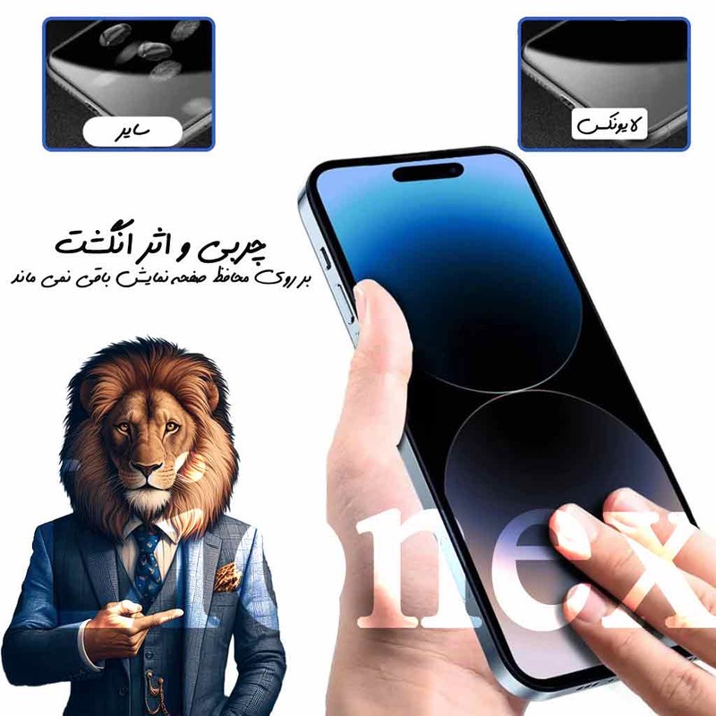 محافظ صفحه نمایش لایونکس مدل ANTTL مناسب برای گوشی موبایل شیائومی Redmi Note 13 4G