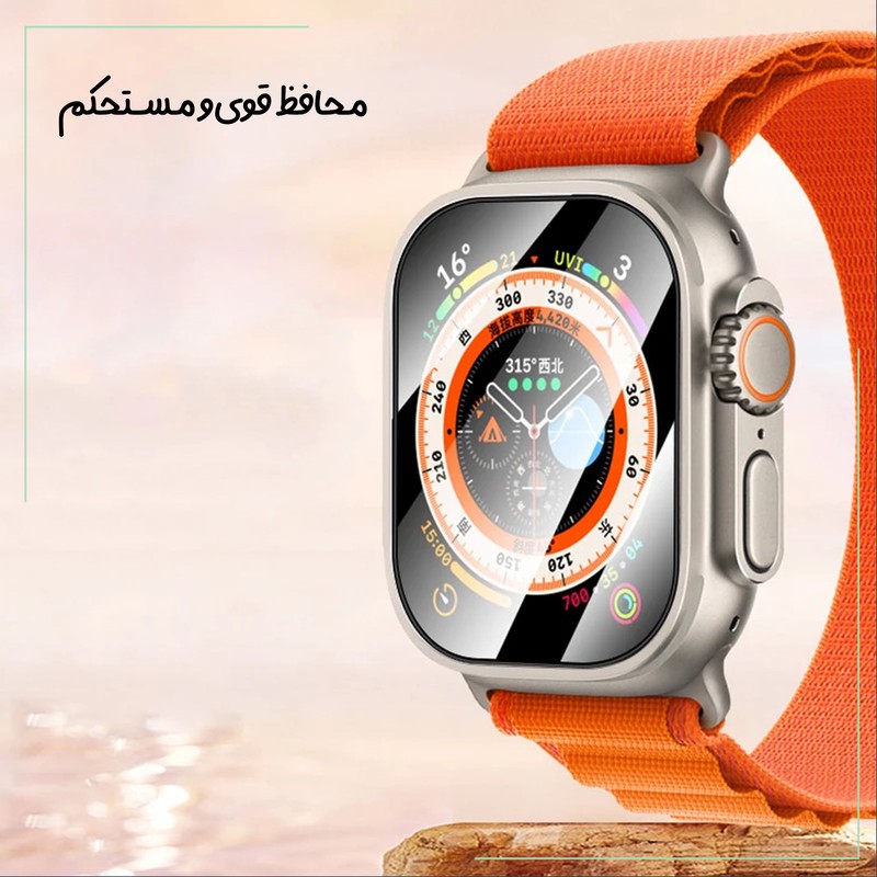 محافظ صفحه نمایش گلس استار مدل PMMAWATCH مناسب برای اپل واچ Series 4 5 6 Aluminum 40 mm