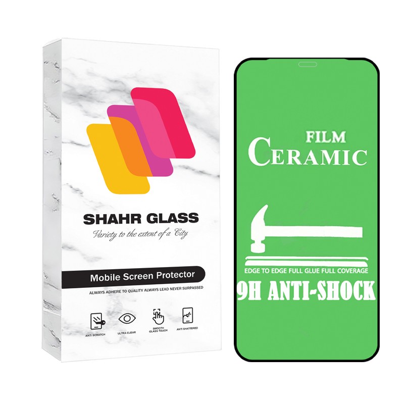 محافظ صفحه نمایش سرامیکی شهر گلس مدل CERCLRSH مناسب برای گوشی موبایل اپل iPhone 11 Pro XS X