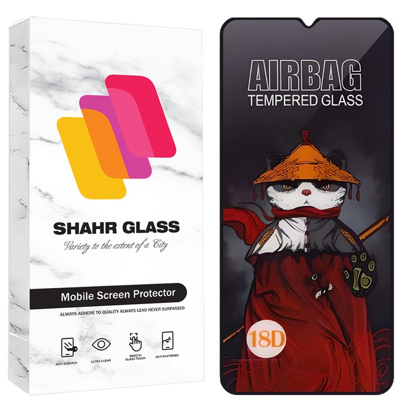 محافظ صفحه نمایش ایربگ شهر گلس مدل AIRS30 مناسب برای گوشی موبایل سامسونگ Galaxy A32 5G M32 5G F12 F13 F02s F23 5G جی ...