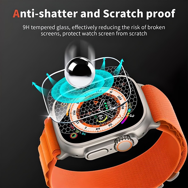 محافظ صفحه نمایش گلس استار مدل PMMAWATCH مناسب برای اپل واچ Series 4 5 6 Aluminum 40 mm