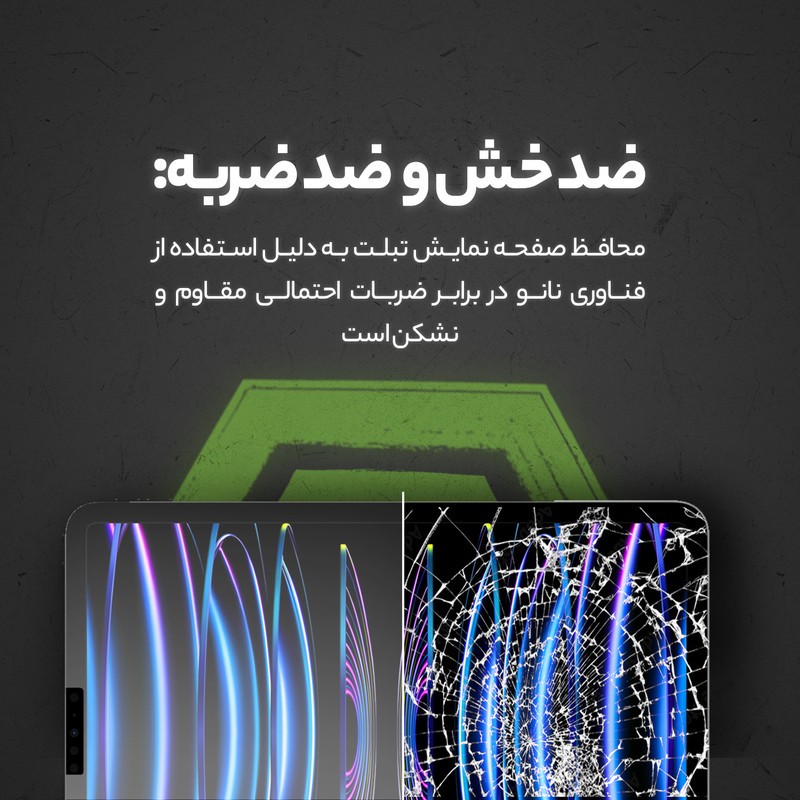 محافظ صفحه نمایش مات مولتی نانو مدل X-S1M مناسب برای تبلت شیائومی Pad 6