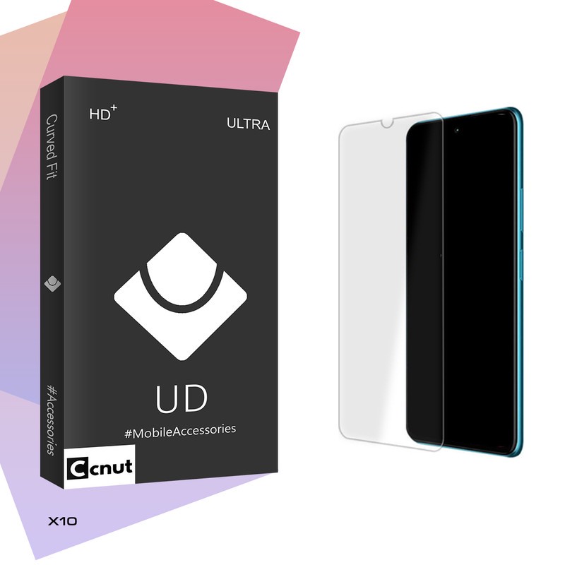 محافظ صفحه نمایش شیشه ای کوکونات مدل UDB Ultra MIX مناسب برای گوشی موبایل جی پلاس X10