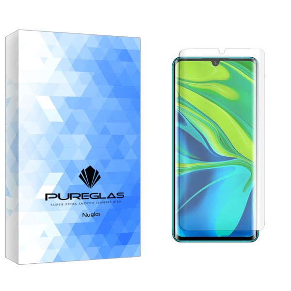 محافظ صفحه نمایش پیور گلس مدل NuGlas UV مناسب برای گوشی موبایل شیائومی Mi note 10 10 pro