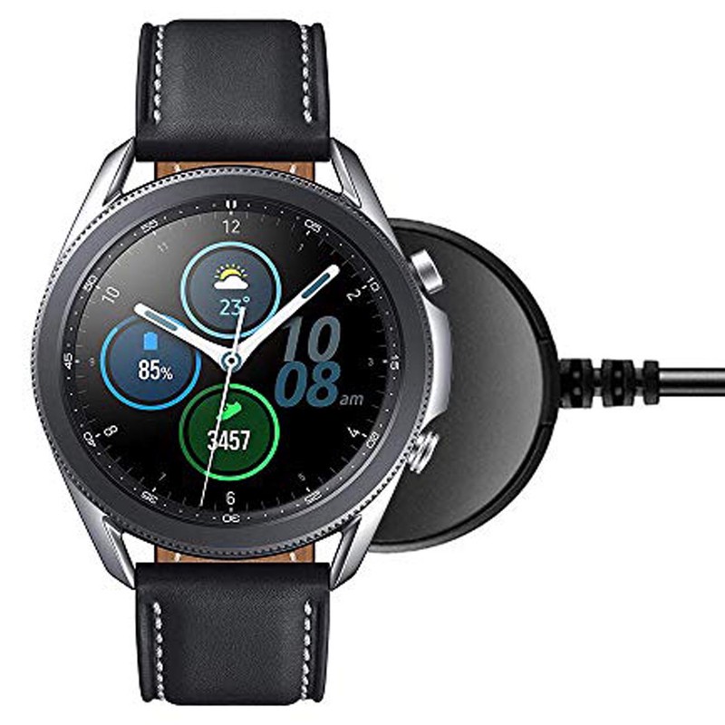 کابل شارژ مغناطیسی مدل SWH-003 مناسب برای ساعت هوشمند سامسونگ Galaxy Watch 3 41mm 45mm اورجینال