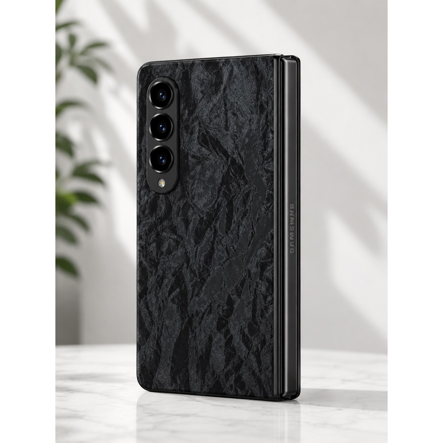 محافظ پشت گوشی طرح سنگ مناسب گوشی Samsung Galaxy Z Fold5