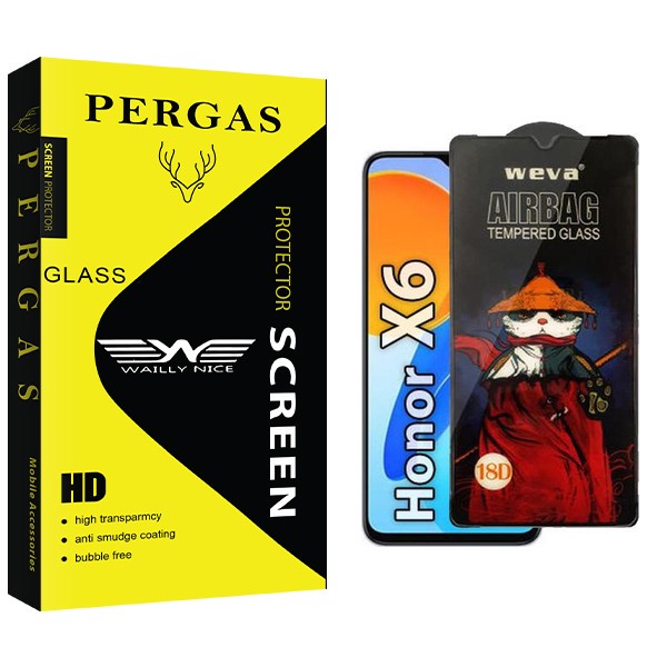 محافظ صفحه نمایش وایلی نایس مدل Pergas Airbag مناسب برای گوشی موبایل آنر X6