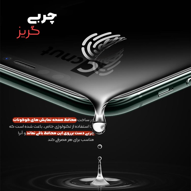 محافظ صفحه نمایش کوکونات مدل UD Glass Super-D مناسب برای گوشی موبایل سامسونگ galaxy A72