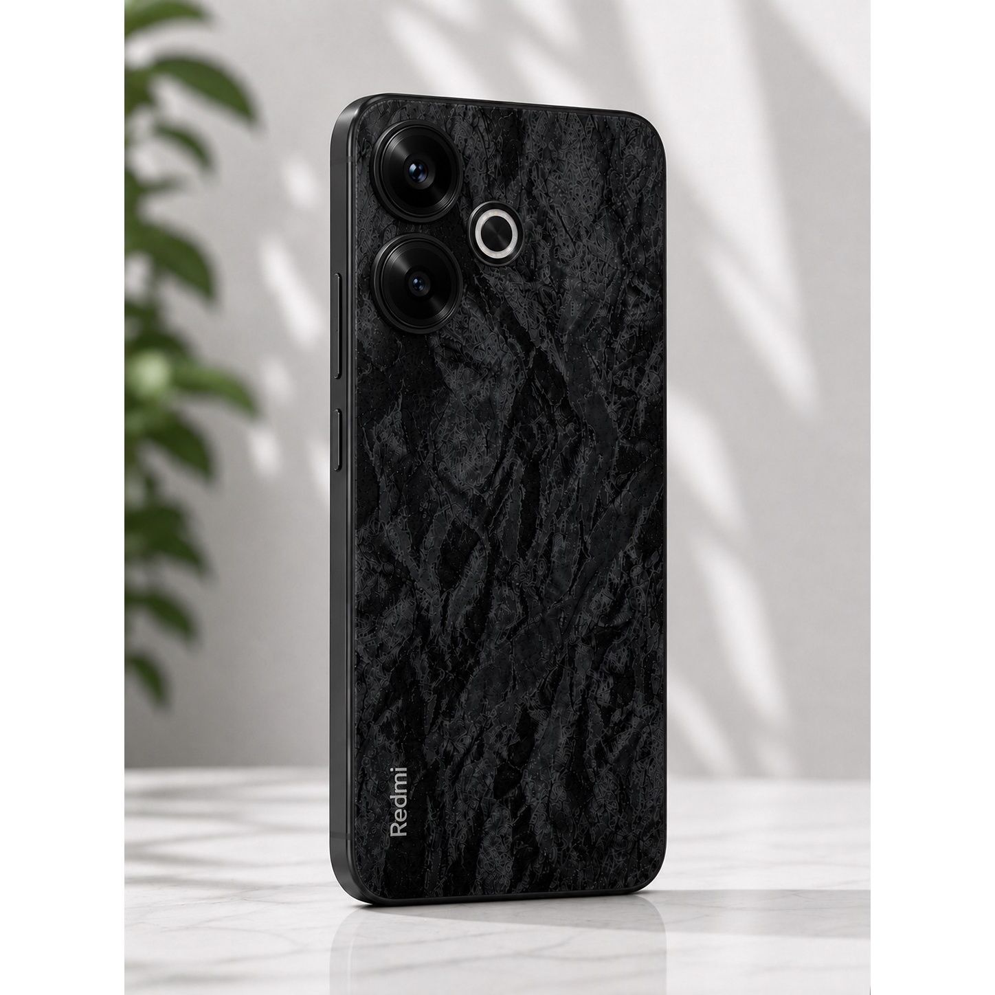 محافظ پشت گوشی طرح سنگ مناسب گوشی شیائومی مدل Redmi 13