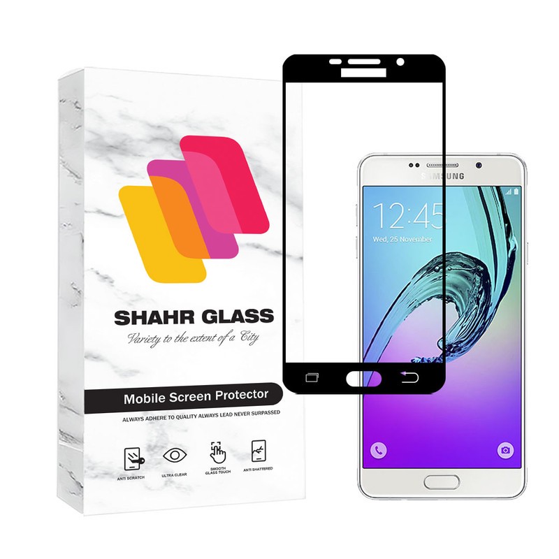 محافظ صفحه نمایش شهر گلس مدل FULSLSH مناسب برای گوشی موبایل سامسونگ Galaxy A7 2016 Galaxy A710