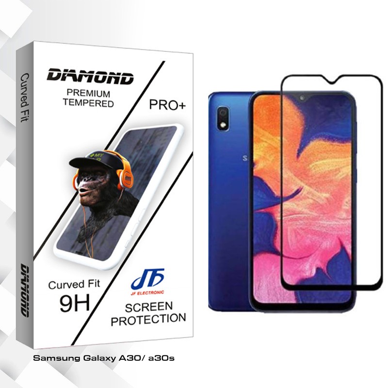 محافظ صفحه نمایش جی اف مدل Diamond glass مناسب برای گوشی موبایل سامسونگ Galaxy A30 a30s