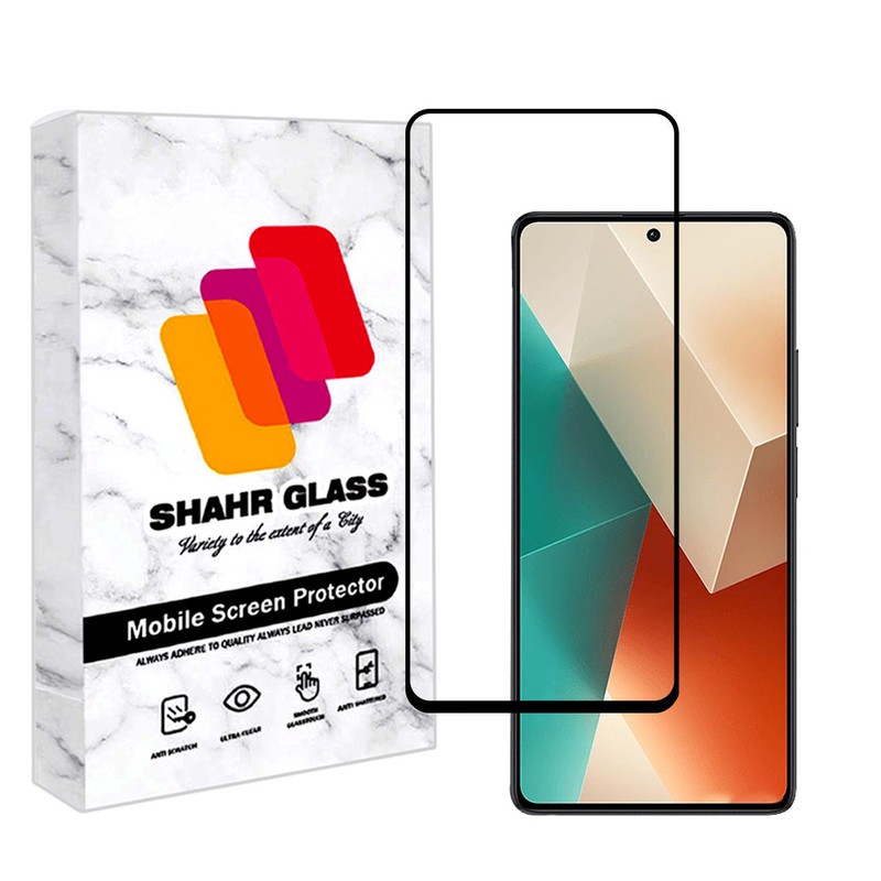 محافظ صفحه نمایش فول شهر گلس مدل FULPLUSSH مناسب برای گوشی موبایل شیائومی Redmi Note 13 5G