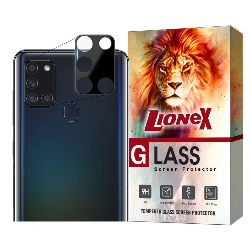 محافظ لنز دوربین لایونکس مدل LENSFUL مناسب برای گوشی موبایل سامسونگ Galaxy A21s