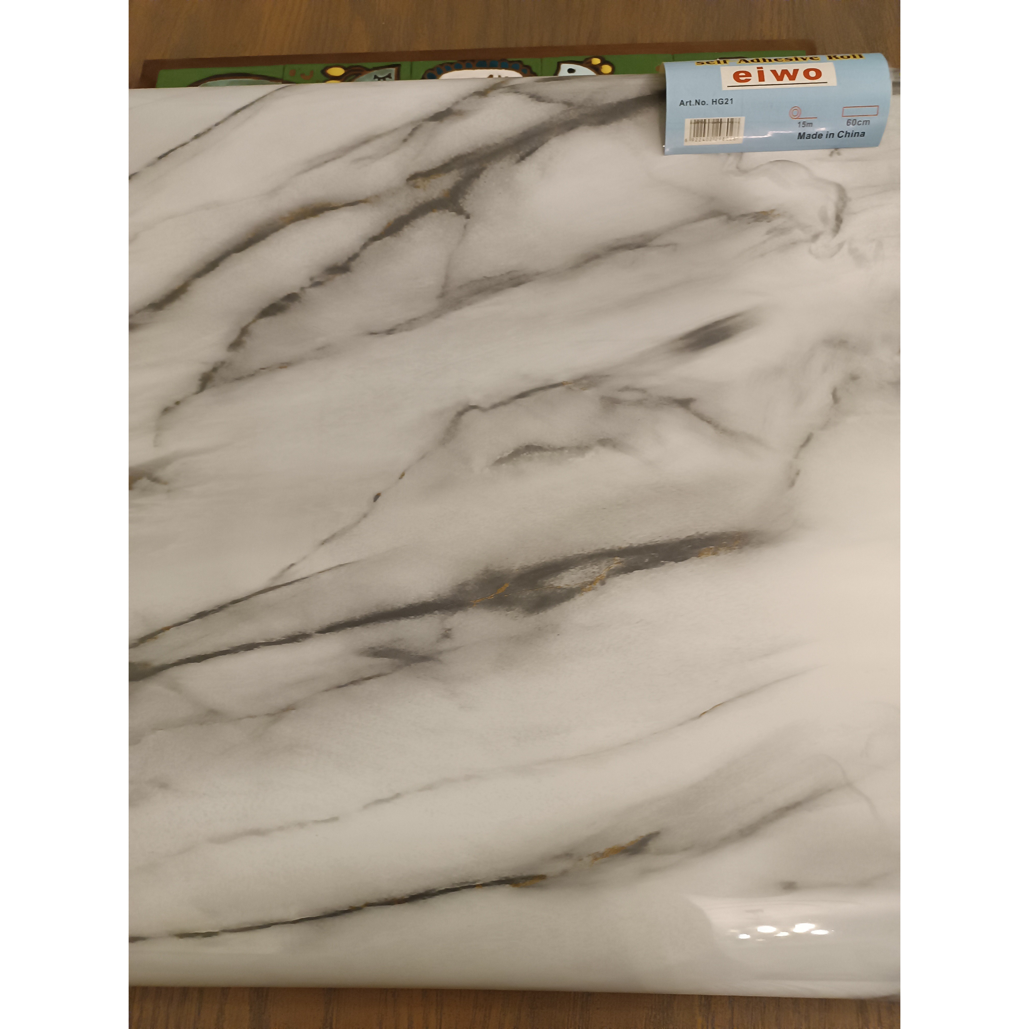 برچسب اقتصادی طرح سنگ کد HG21 پشت استیل