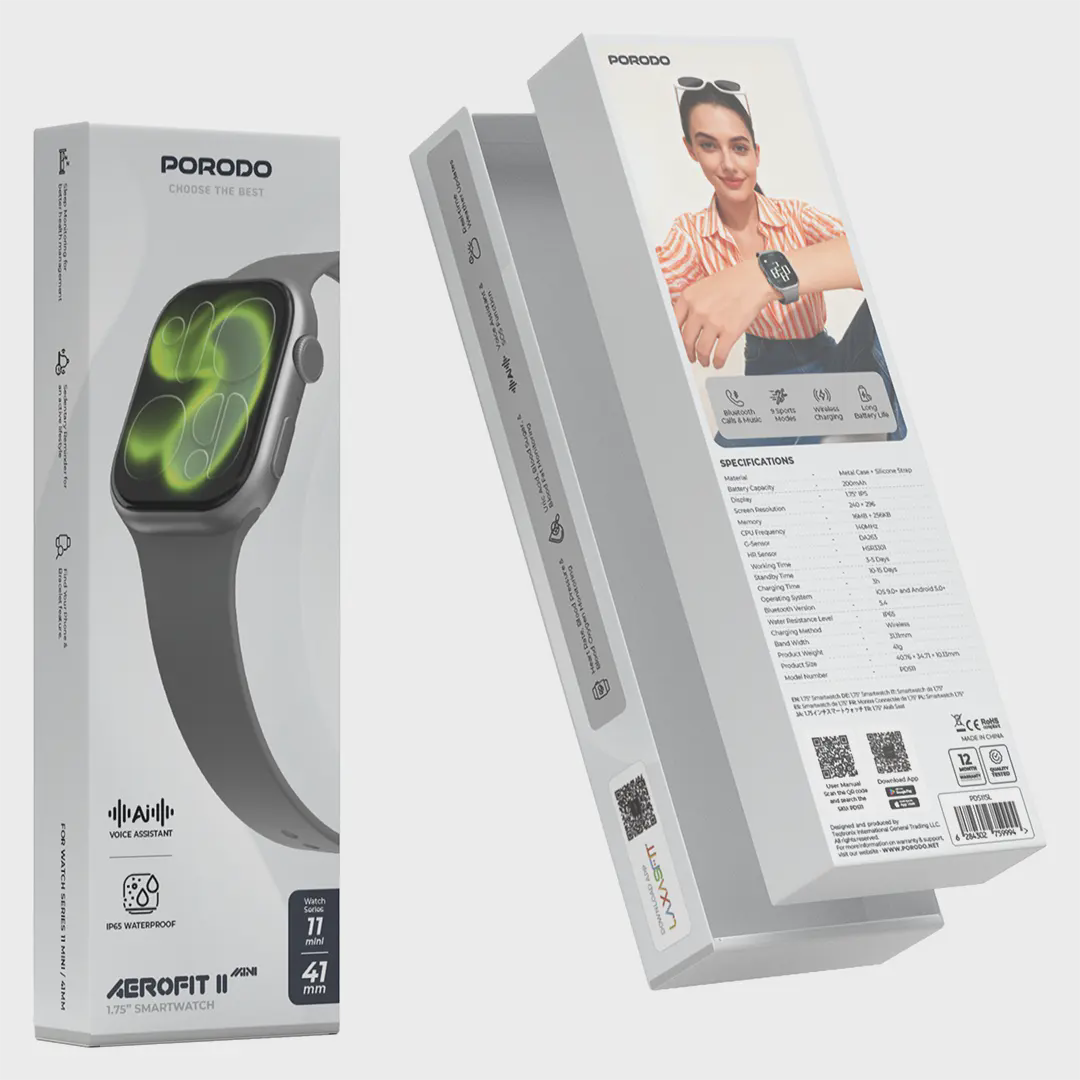 ساعت هوشمند پرودو مودلAeroFit II 1.75 Smartwatch