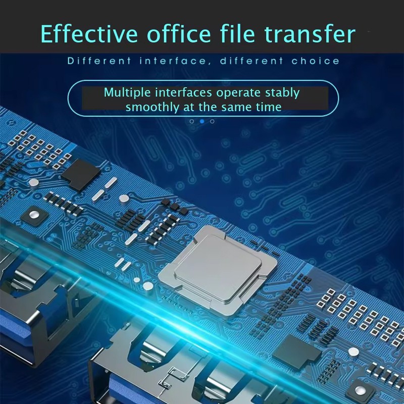 هاب 4 پورت USB 3.0 راگ لینک مدل 2in1-UC