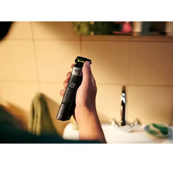 ست ماشین اصلاح موی صورت و بدن فیلیپس مدل MG5910 با تیغه استیل ضد زنگ، باتری لیتیوم یون، طراحی ارگونومیک، شانه قابل تن...