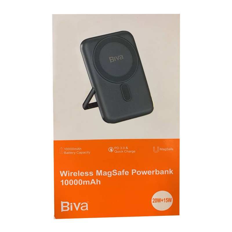 پاوربانک بی سیم 20 وات بیوا مدل Wireless BP-016 ظرفیت 10000 میلی آمپرساعت
