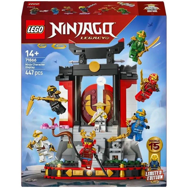 لگو 447 تکه سری نینجاگو مدل نمایش نینجاها کد 71866