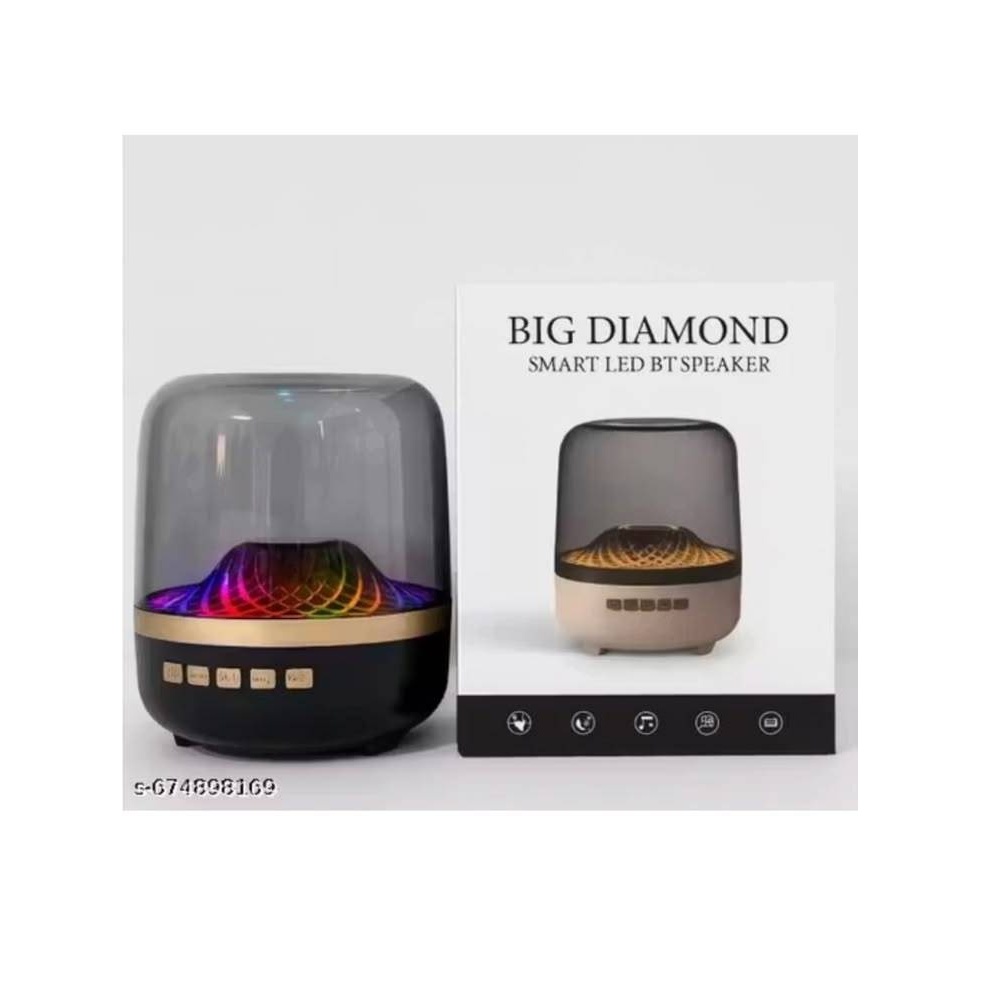 اسپیکر بلوتوثی چراغ دار BIG DIAMOND ترکیب موسیقی و نورپردازی مدرن