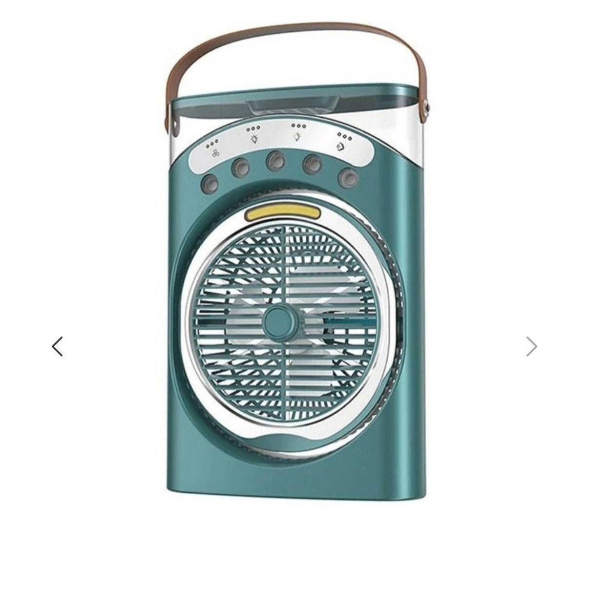 پنکه شارژی مه پاش YT-M2052 با چراغ LED پنکه شارژی رومیزی کم صدا مناسب سفر و قطعی برق