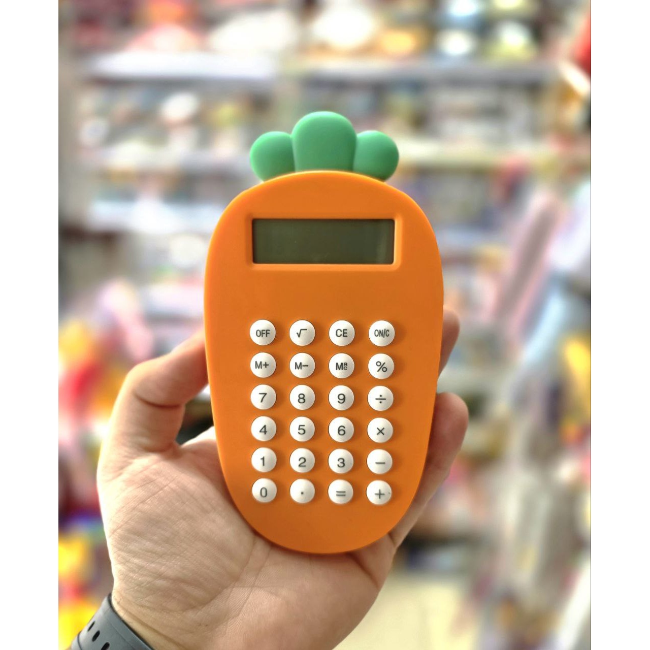 ماشین حساب فانتزی طرح هویج