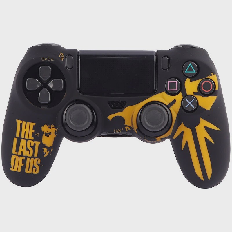 روکش دسته بازی PS4 طرح لست مشکی زرد