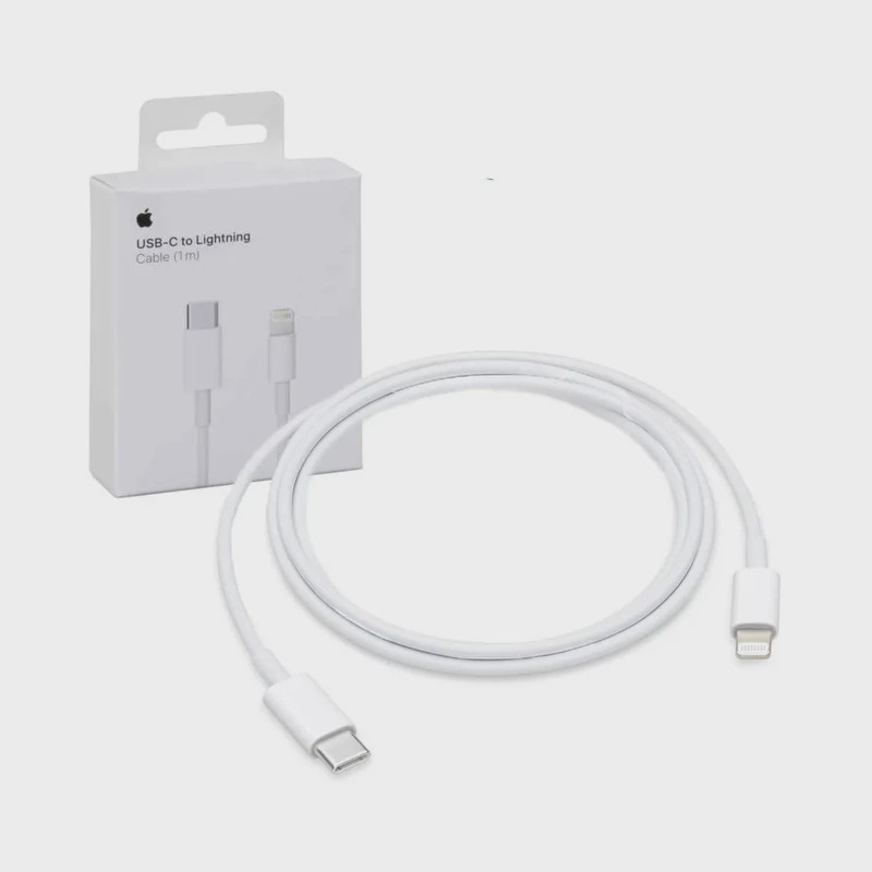 کابل شارژ (سیم شارژر) تبدیل type-C تایپ سی به Lightning لایتنینگ آیفون طول 1 متر کابل شارژ باکیفیت عالی