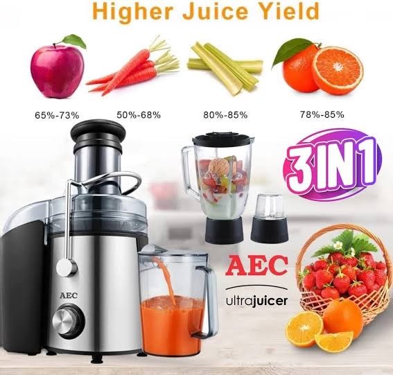آبمیوه گیری تک کاره AEC مدل 800H850 وات