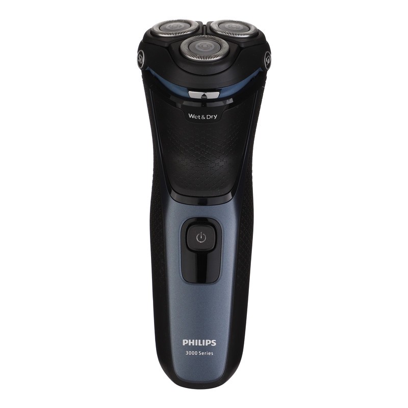ماشین اصلاح موی صورت فیلیپس مدل S3144 00 با تیغه استیل پیشرفته، نحوه اصلاح چرخشی، ضد آب، باتری قابل شارژ