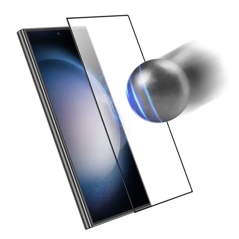 محافظ صفحه نمایش بوف مدل FullGlue-Max-G مناسب برای گوشی موبایل سامسونگ Galaxy S24 Ultra
