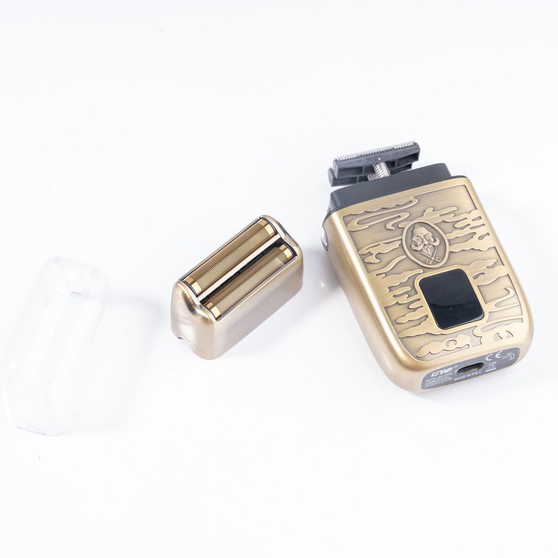 ماشین اصلاح موی صورت جی دبلیو مدل GW-9988، اصلاح به صورت صفر زن، طراحی ارگونومیک، نمایشگر LCD، منبع انرژی با کابل USB...