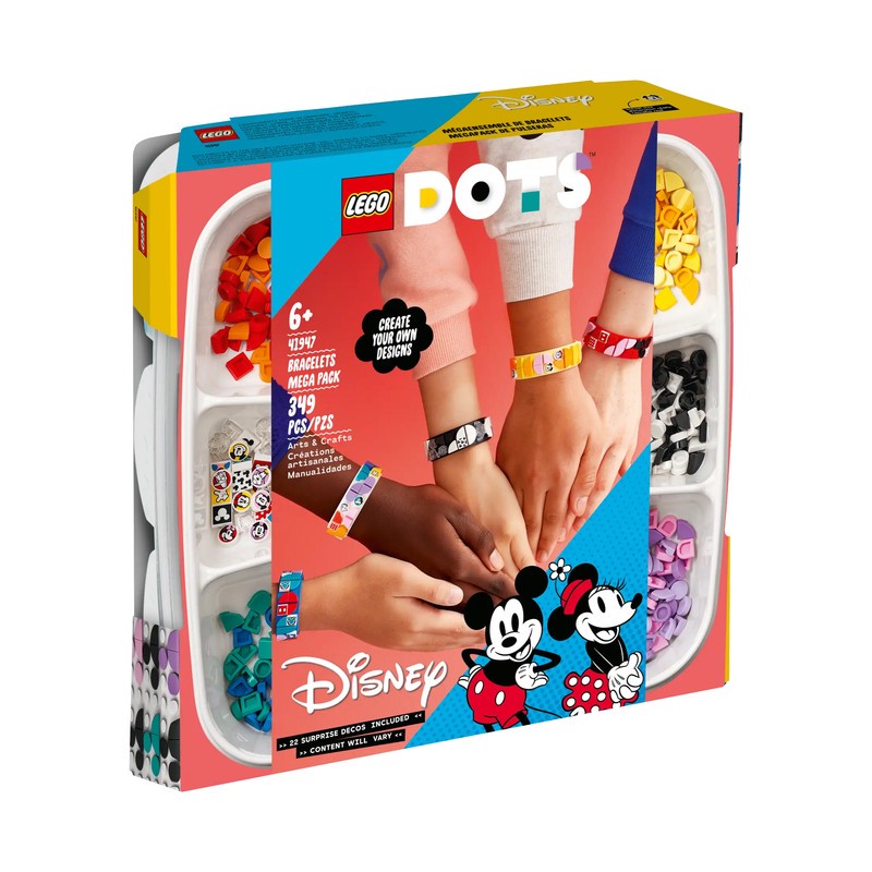 لگو سری Dots مدل Mickey Friends Bracelets Mega Pack کد 41947