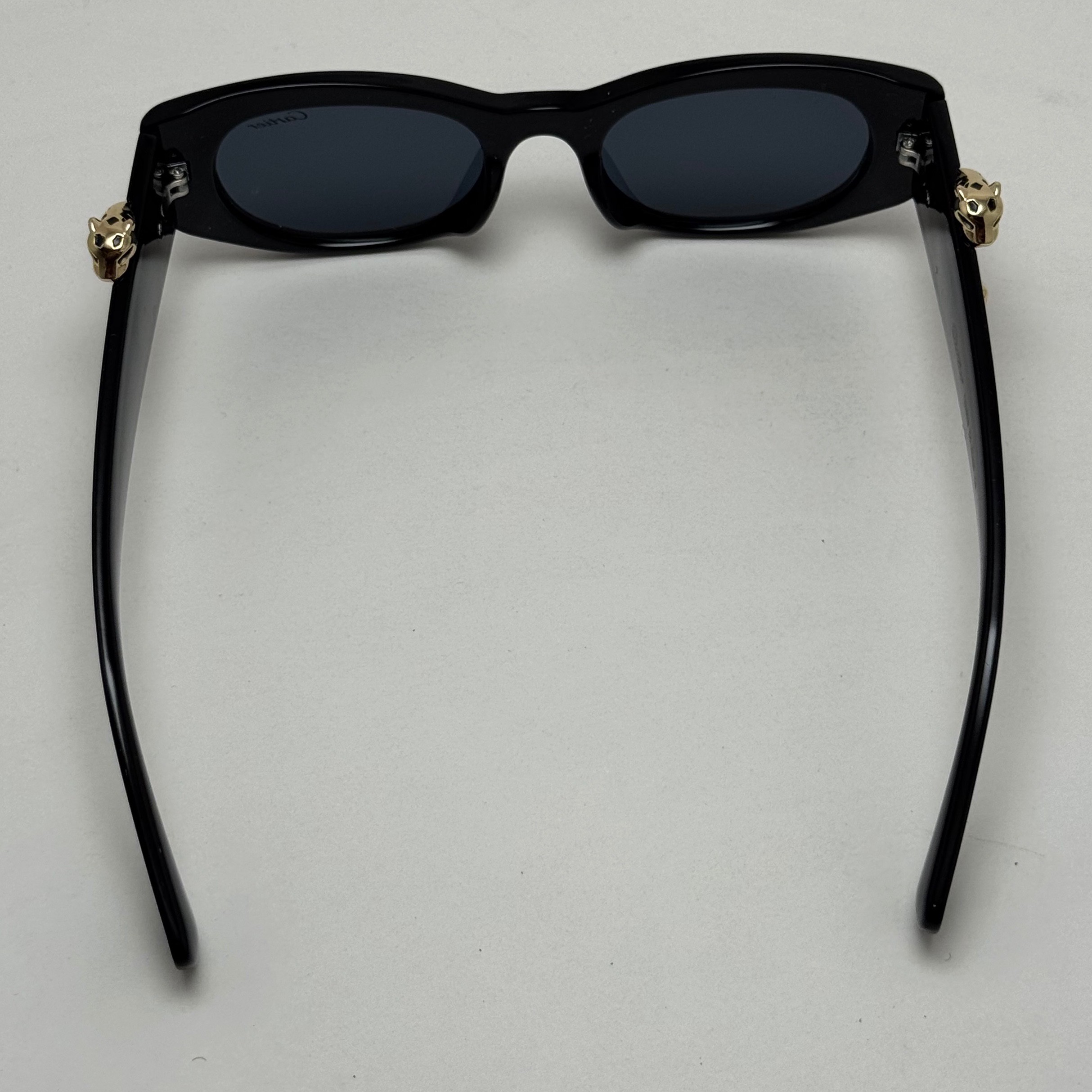 عینک آفتابی زنانه لاکچری کارتیر Panthere De Cartier تمام مشکی