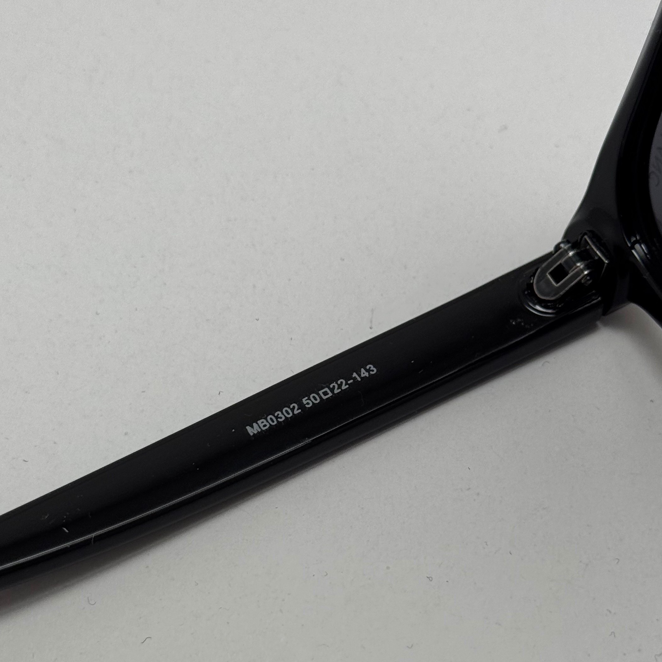عینک آفتابی پلاریزه مون بلان MONT BLANC سبک مشکی کد MB 0302