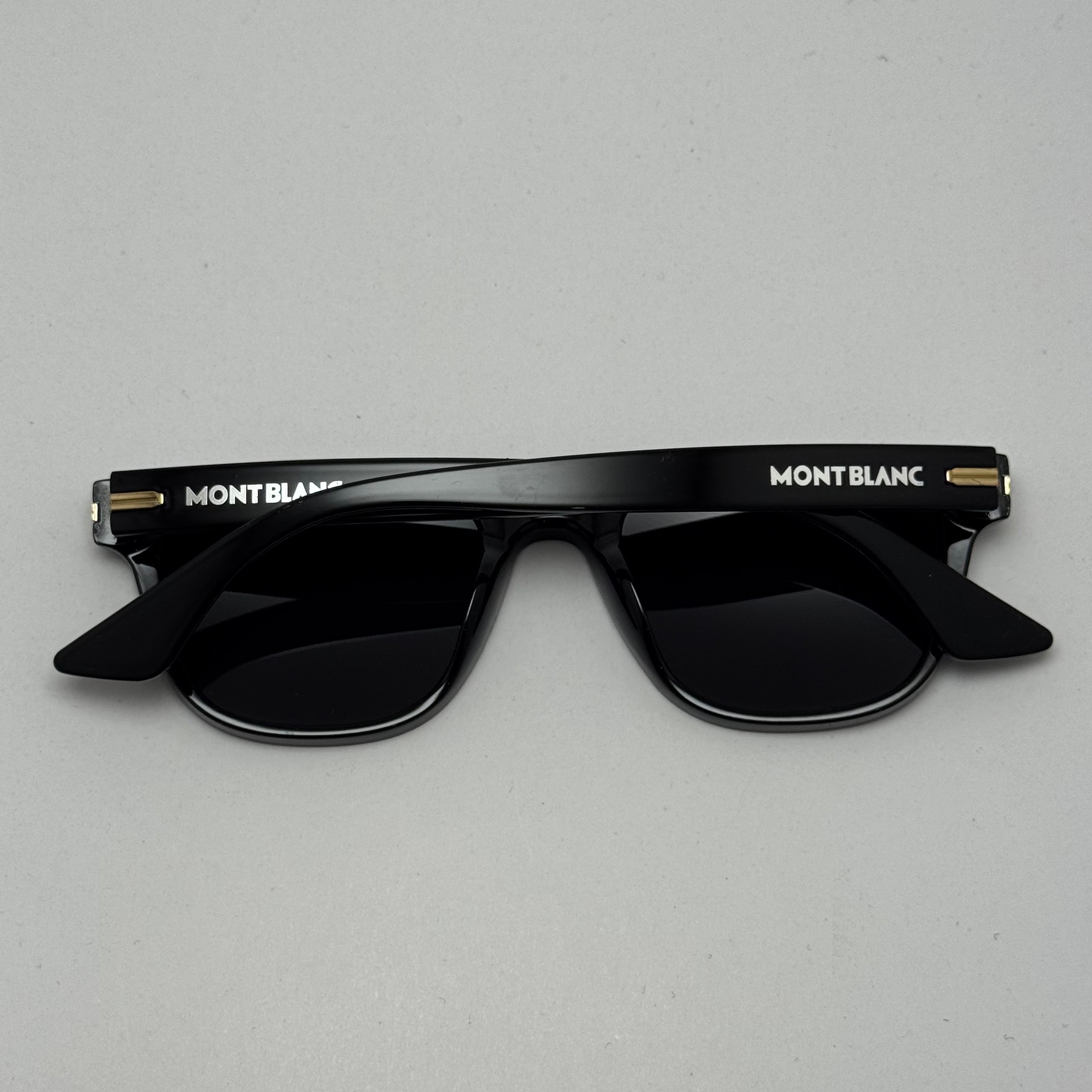 عینک آفتابی پلاریزه مون بلان MONT BLANC سبک مشکی کد MB 0302