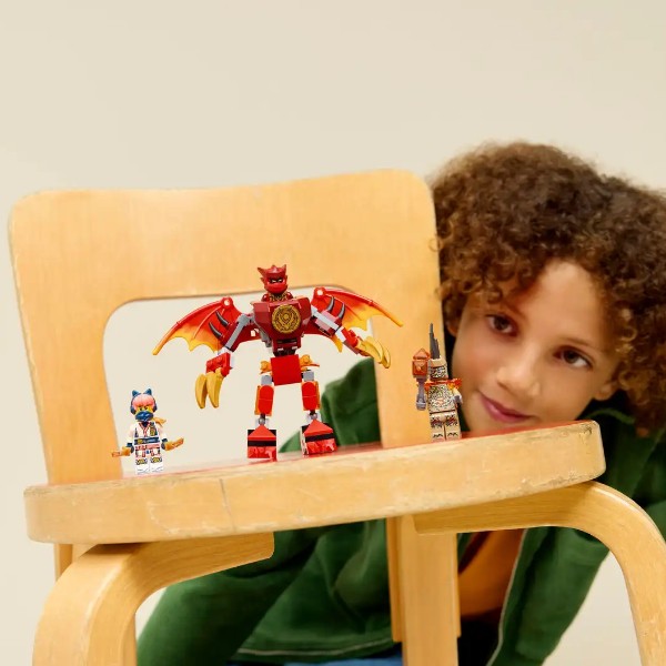 لگو 85 تکه سری Ninjago مدل Kai s Dragon Mech Battle Pack کد 71851
