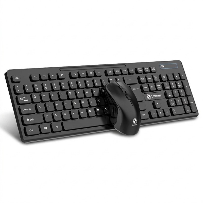 کیبورد و موس بی سیم لایماید مدل WIRELESS-W100 کد 2024