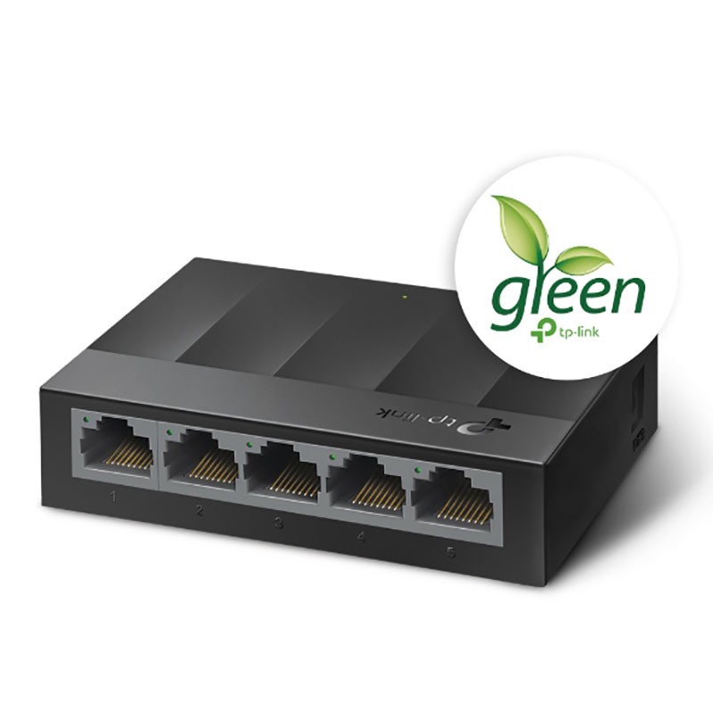 سوییچ 5 پورت گیگابیتی و دسکتاپ تی پی-لینک مدل LS1005G