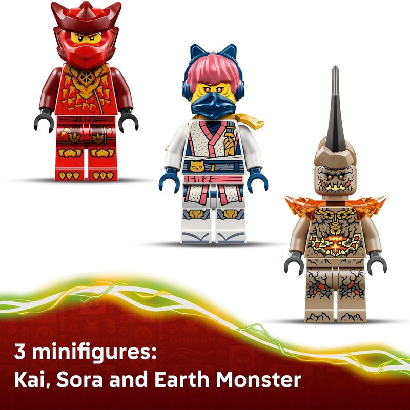لگو 85 تکه سری Ninjago مدل Kai s Dragon Mech Battle Pack کد 71851