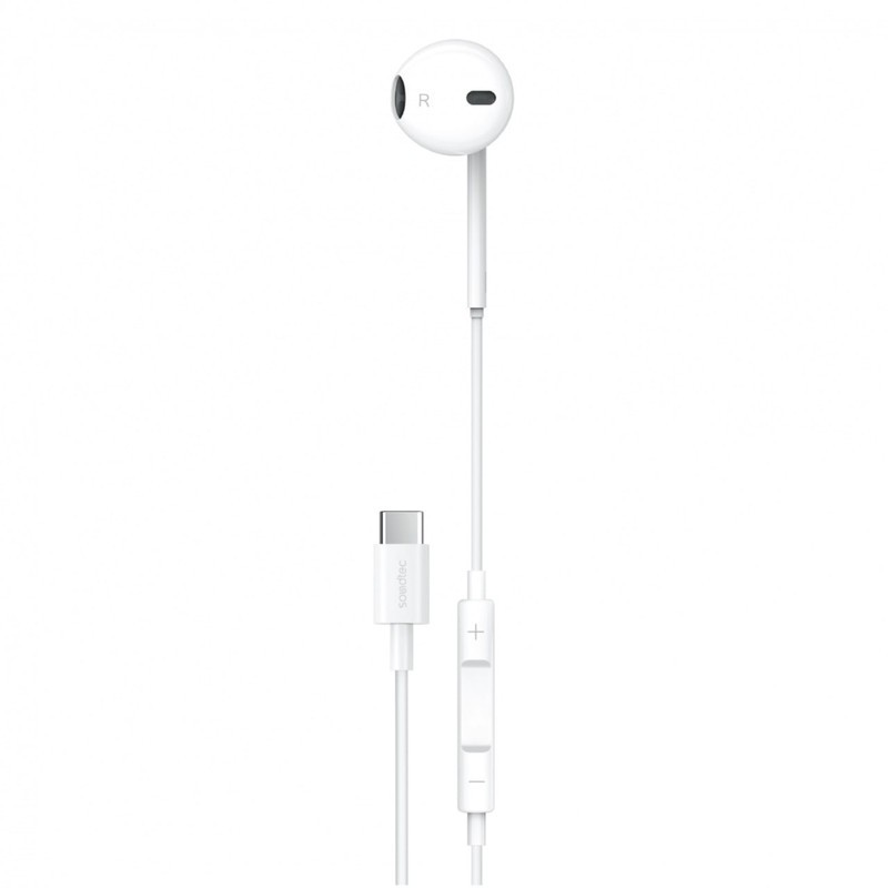 هندزفری سیمی USB-C پرودو مدل Soundtec Stereo Earphone