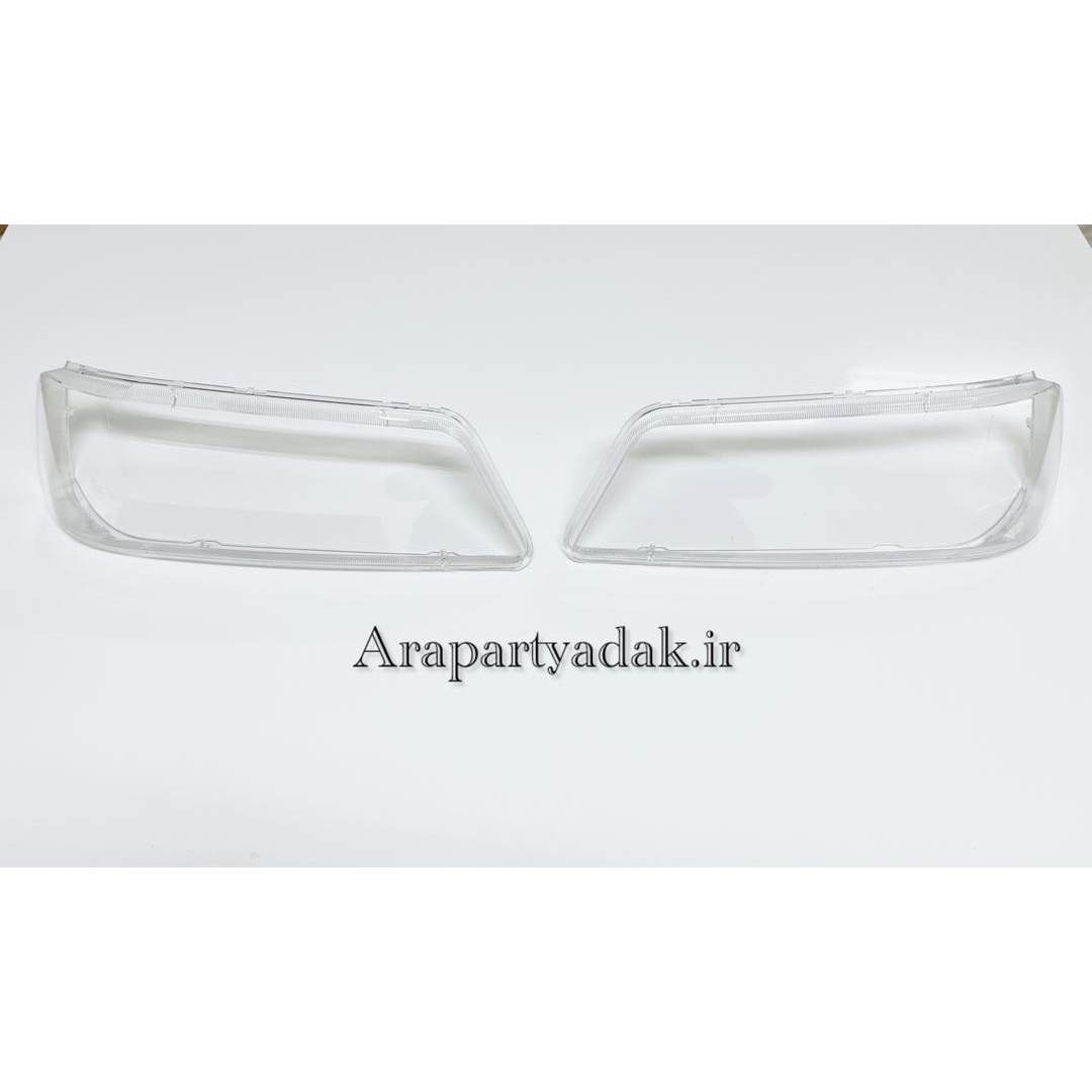 طلق چراغ جلو پژو 405slx فابریکی UV خورده چپ و راست