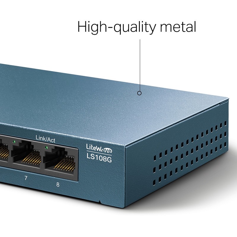 سوییچ 8 پورت تی پی-لینک مدل LS108G