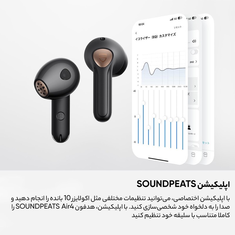 هدفون بی سیم ساندپیتز مدل SAN WIRLESS AIR 4 HANGING