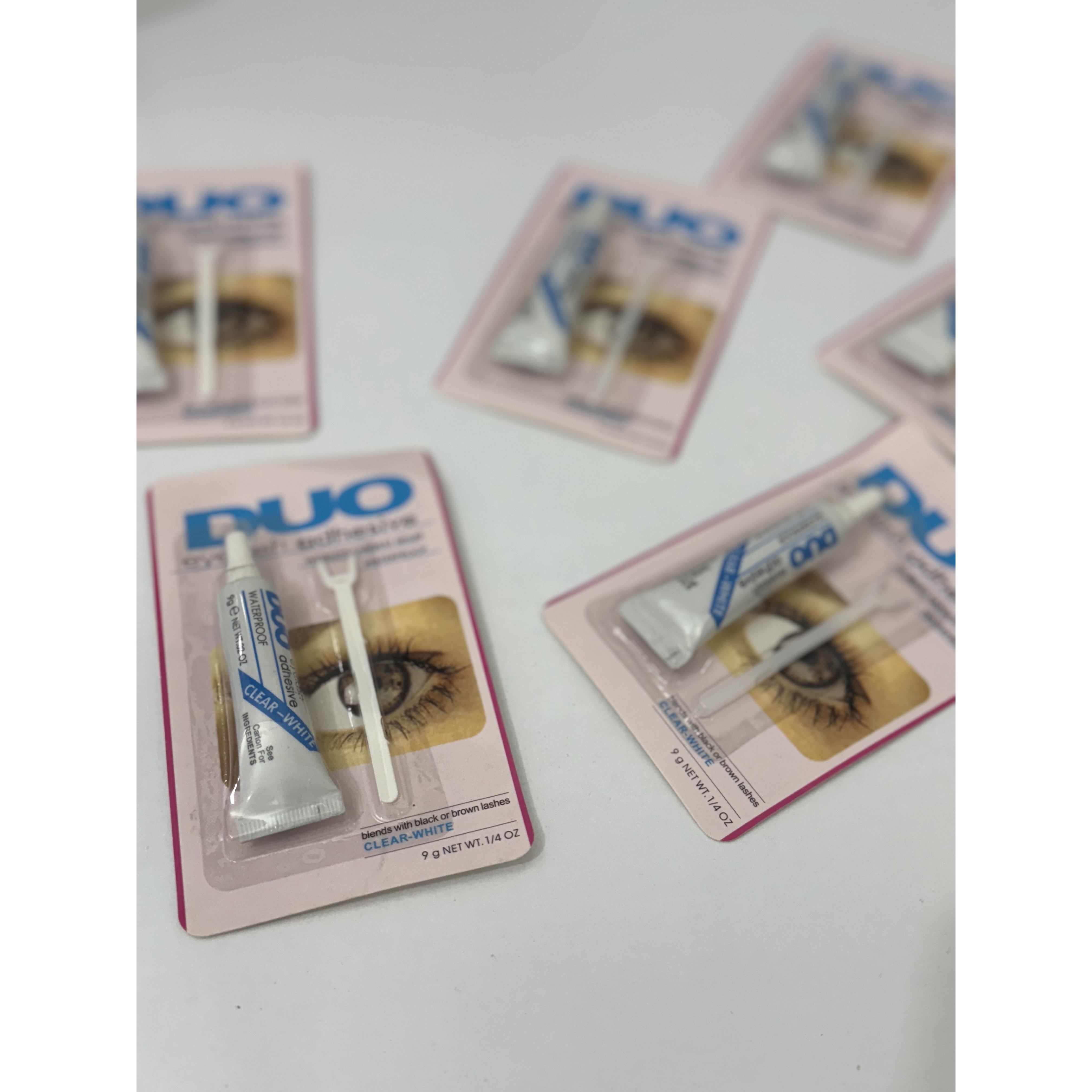 چسب مژه بی رنگ DUO چسب مژه مصنوعی اصل با ماندگاری بالا
