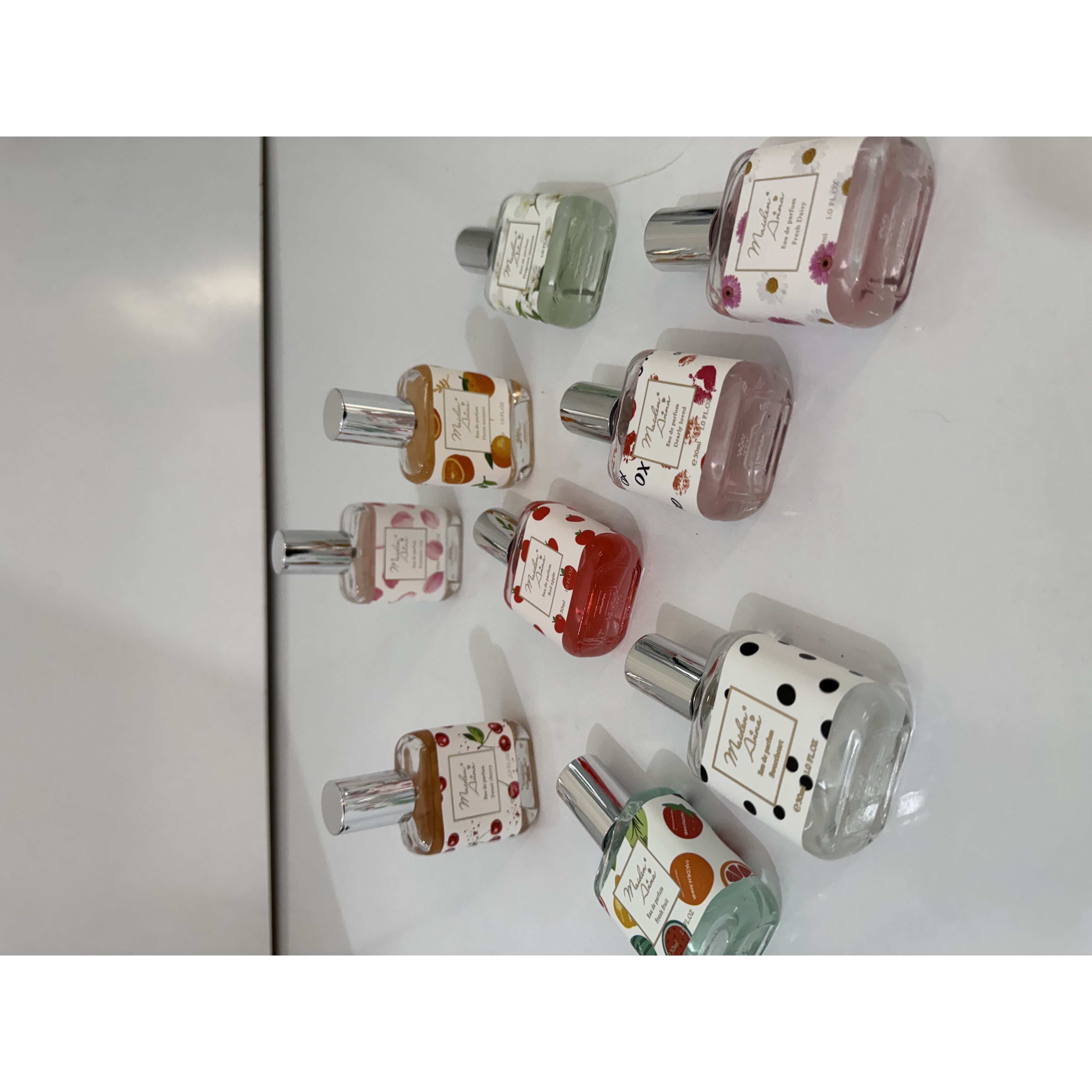 خرید بادی اسپلش زنانه بهاره Mini Garden حجم 30 میلی لیتر اسپری خوشبو کننده بدن با 8 رایحه متنوع و ماندگار