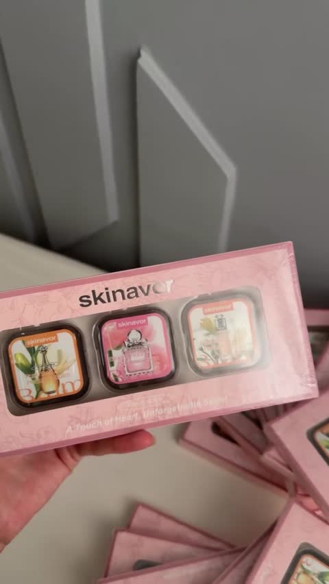 عطر جامد SKINAVOR پک سه عددی 