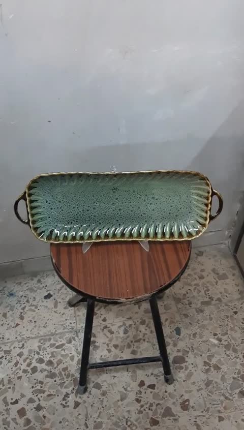 دیس کباب سرامیکی طرح شره ای 