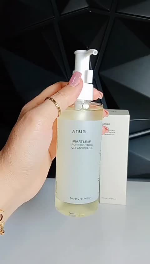 روغن پاک کننده منافذ و آرایش آنوا Anua Heartleaf Pore Control Cleansing Oil