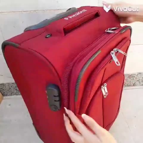 چمدان برزنتی سایز متوسط برند پرزیدنت